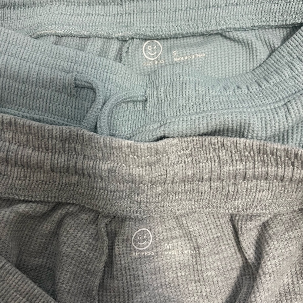 Hollister, waffle joggers